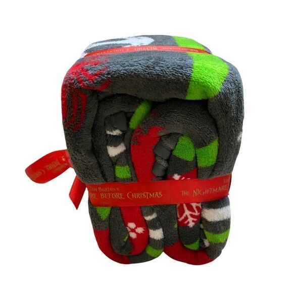 Nightmare Before Christmas Glow In The Dark Blanket - Picture 7 of 8